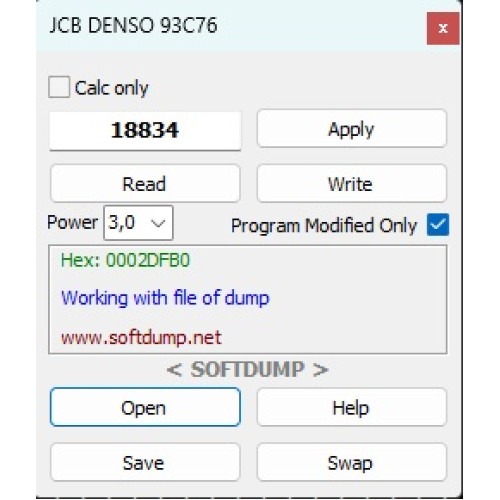 JCB 93C76 HOURS