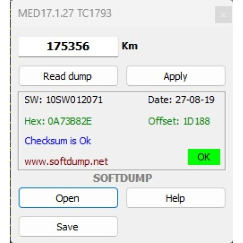 MED17.1.27 TC1793 VAG KM