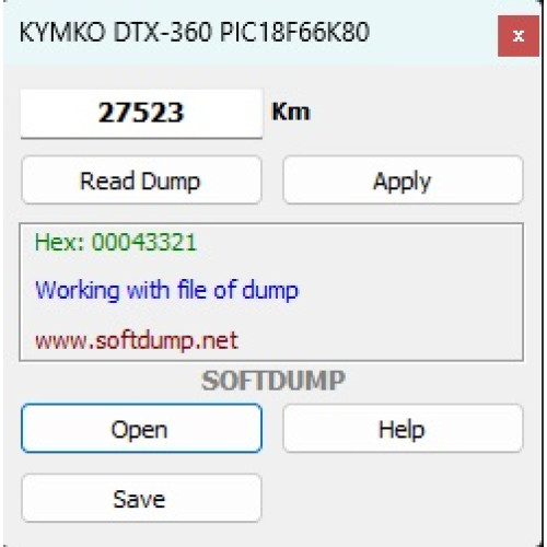 KYMKO DTX-360 PIC18F66K80 CALC KYMKO DTX-360 PIC18F66K80 CALC