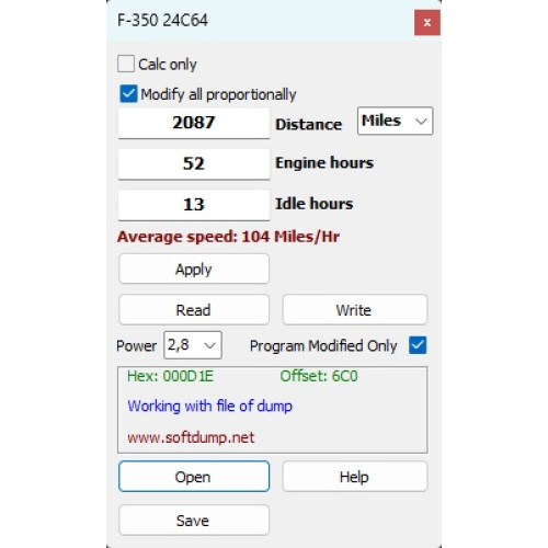FORD F350 24C64