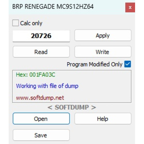BRP DASH MC9S12HZ64