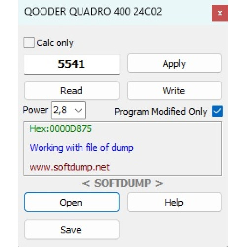 QOODER QUADRO 400 24C02