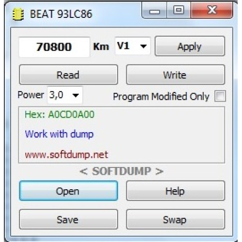 CHEVROLET BEAT 93LC86