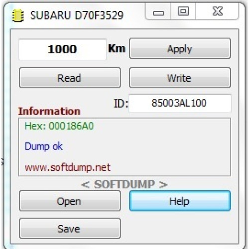 SUBARU COLOR NEC 70F3529