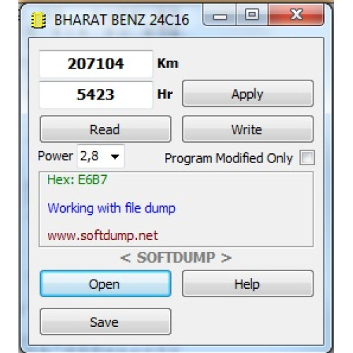 BHARAT BENZ TRUCK 2416