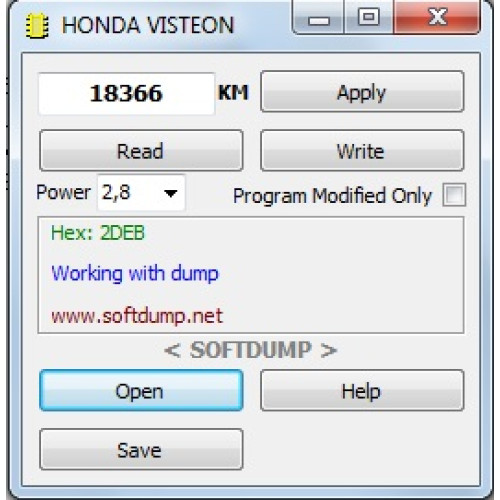 HONDA BIKES VISTEON DASH 24xx