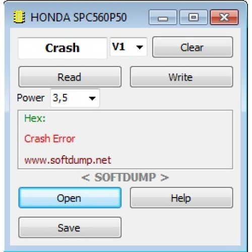 HONDA SRS SPC560