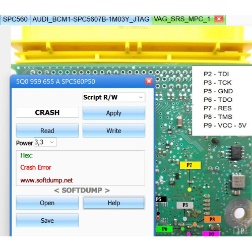 VAG SRS SPC560