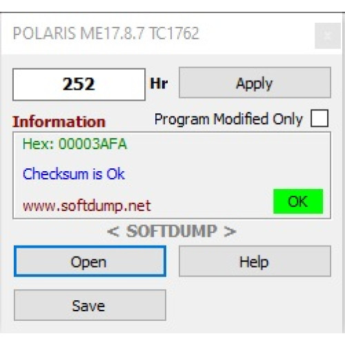 POLARIS ECU ME17.8.7 TC1762 POLARIS ECU ME17.8.7 TC1762