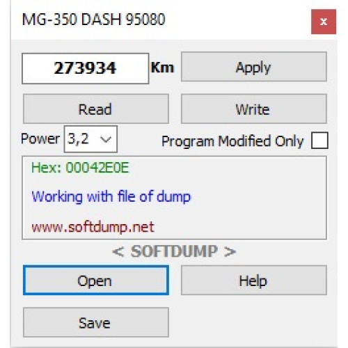 MG-350 GT DASH+BCM