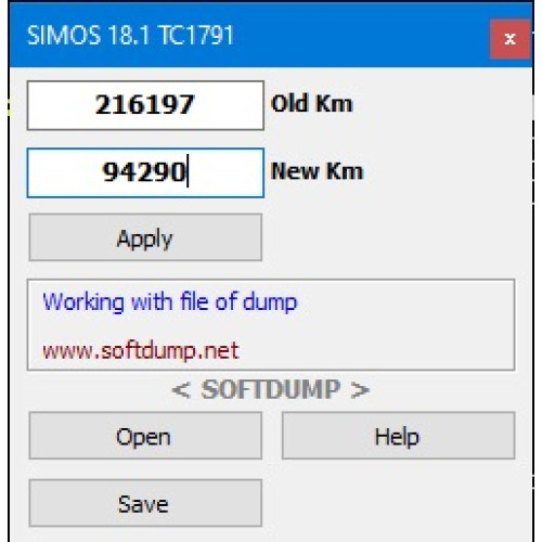 VAG SIMOS 18 TC1791 KM