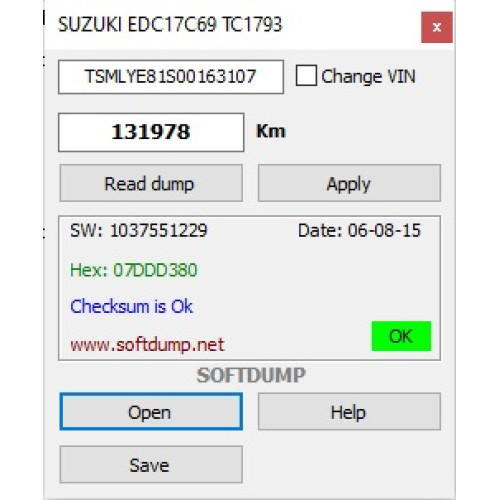 SUZUKI EDC17C69 SUZUKI EDC17C69