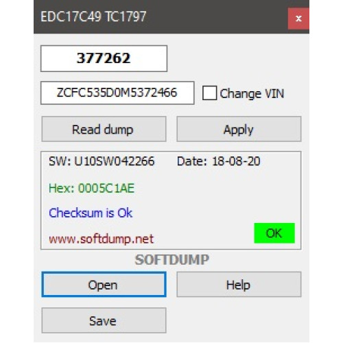 EDC17C49 TC1797 IVECO KM
