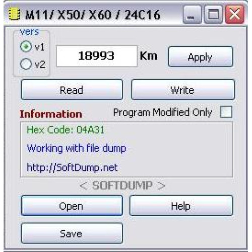 LIFAN X50 X60 M11 MYWAY 24C16 