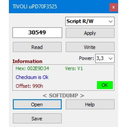 SSANG YONG TIVOLI uPD70F3525 SSANG YONG TIVOLI uPD70F3525