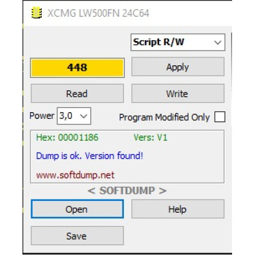 XCMG LW500FN (300) 24C64 HOURS