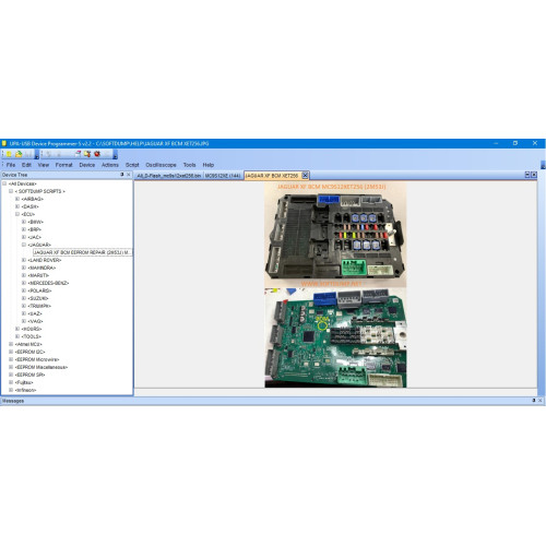 JAGUAR XF BCM XET256 EEPROM REPAIR
