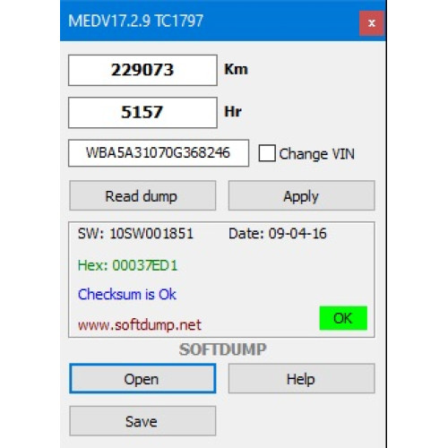 MEVD17.2.9 TC1797 BMW