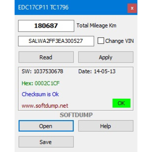 EDC17CP11 TC1796 LAND ROVER