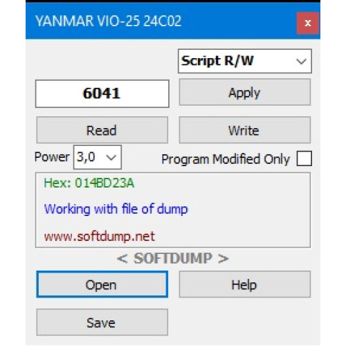 YANMAR VIO 25 24C02 HR YANMAR VIO 25 24C02 HR