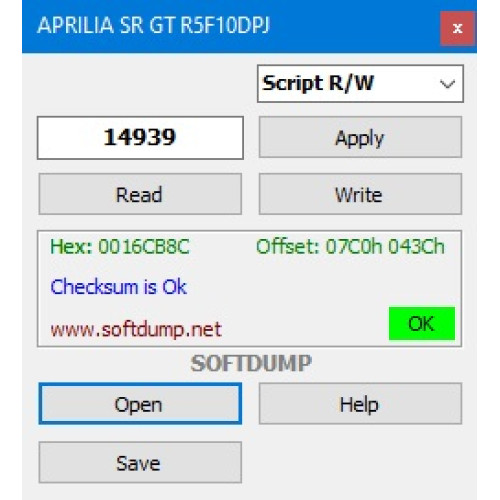 APRILIA SR GT R5F10DPJ