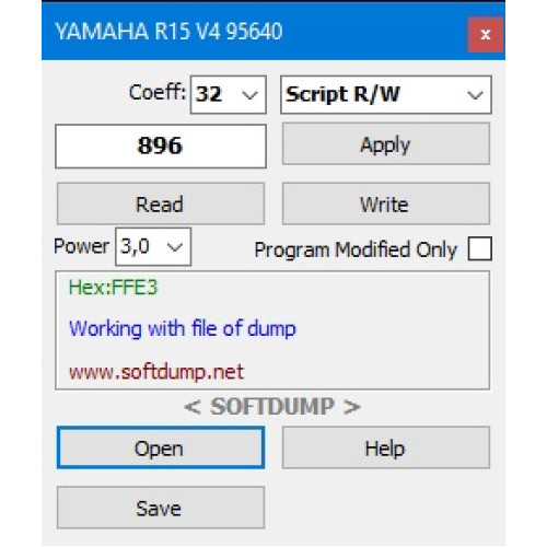 YAMAHA R15 V4 95640