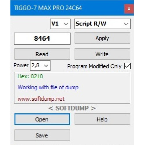CHERY TIGGO 7,8 PRO MAX 24C64 CHERY TIGGO 7,8 PRO MAX 24C64
