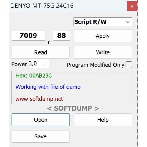 DENYO MT-75G 24C16 DENYO MT-75G 24C16