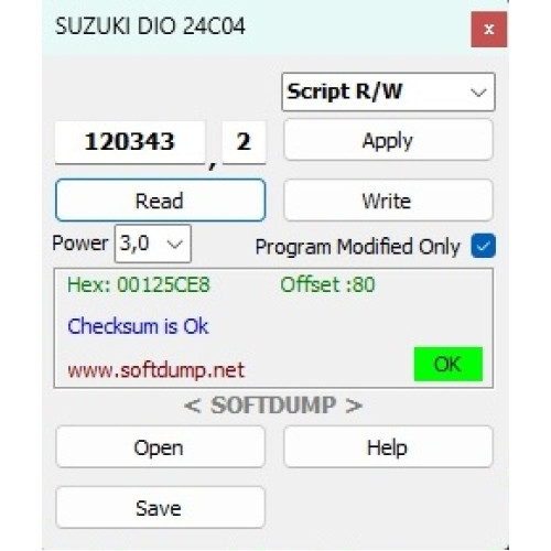 SUZUKI DIO 24C04