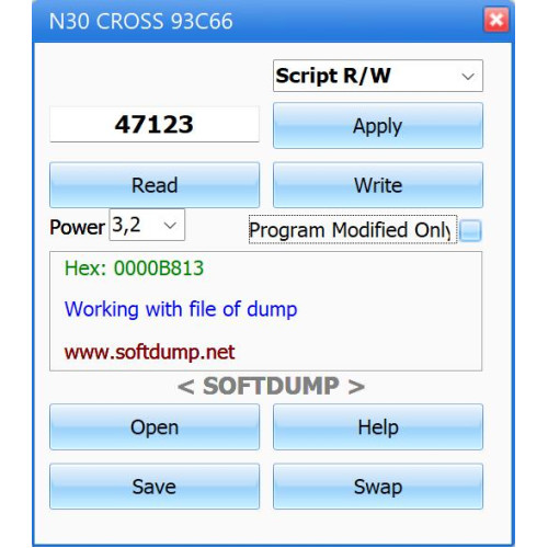 DONGFENG N30 CROSS 93C66 DONGFENG N30 CROSS 93C66