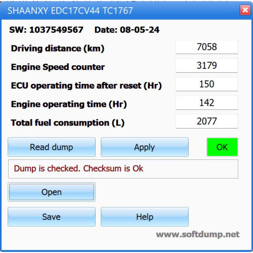 SHAANXY SHACMAN EDC17CV44 Registrator SHAANXY SHACMAN EDC17CV44 Registrator