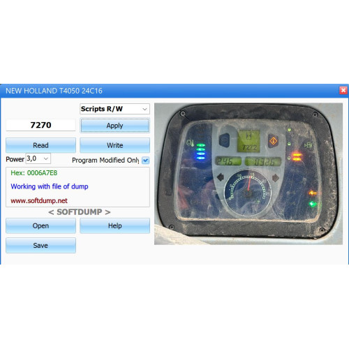 NEW HOLLAND DASH 2416 + EDC16C39 HOURS NEW HOLLAND DASH 2416 + EDC16C39 HOURS