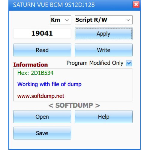 SATURN VUE BCM 9S12DJ128 SATURN VUE BCM 9S12DJ128