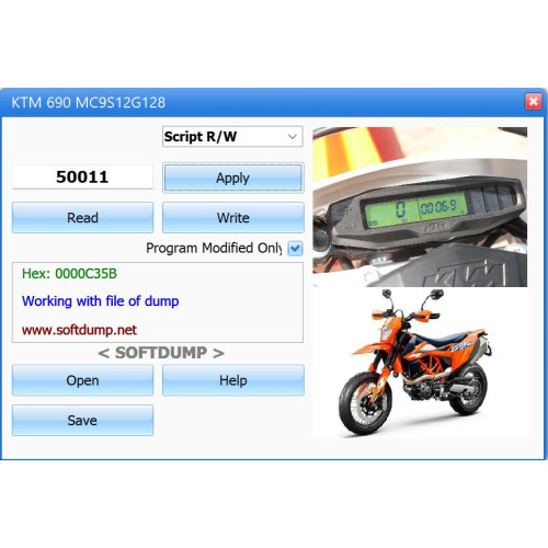 KTM 690 CC MC9S12G128 KTM 690 CC MC9S12G128