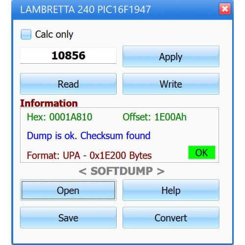LAMBRETTA X300 PIC16F1938 LAMBRETTA X300 PIC16F1938