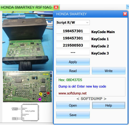 HONDA SMARTKEY ANATEL K1ZB0 R5F10AGFCL HONDA SMARTKEY ANATEL K1ZB0 R5F10AGFCL