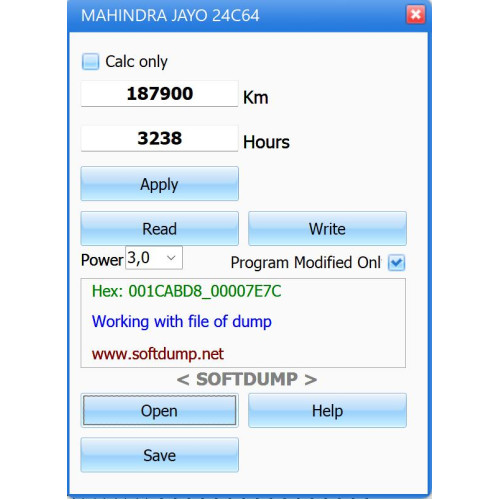MAHINDRA JAYO TRUCK 24C64 MAHINDRA JAYO TRUCK 24C64