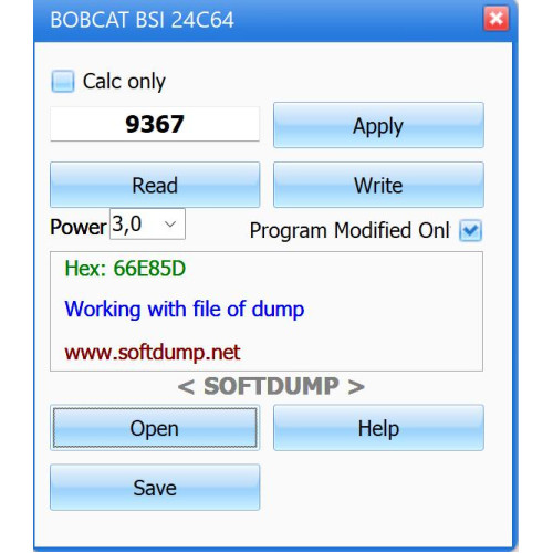 BOBCAT BSI 24C64