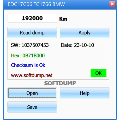 EDC17C06 TC1766 BMW EDC17C06 TC1766 BMW