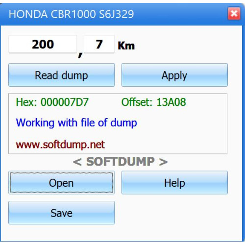 HONDA CBR1000 2021- S6J329 KM HONDA CBR1000 2021- S6J329 KM